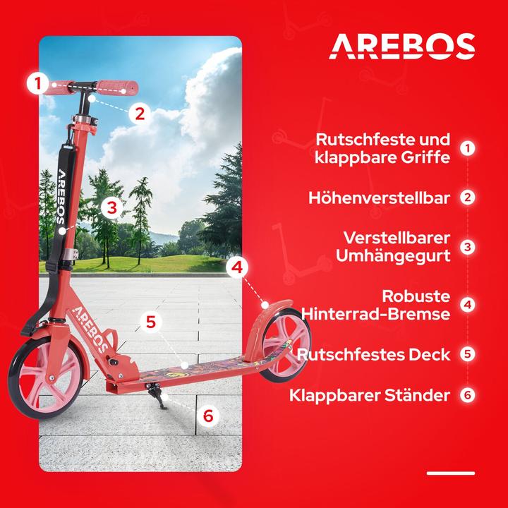Produktbild Arebos Tretroller