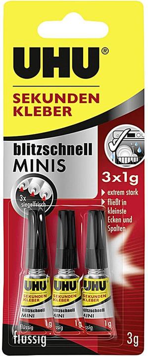 Produktbild UHU Blitzschnell Minis (12 g, 135.46 ml)