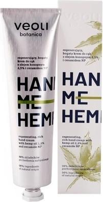 Veoli Botanica Hand Me Hanf Regenerierende Handcreme mit Hanföl und Ceramid Np 75ml (75 ml)