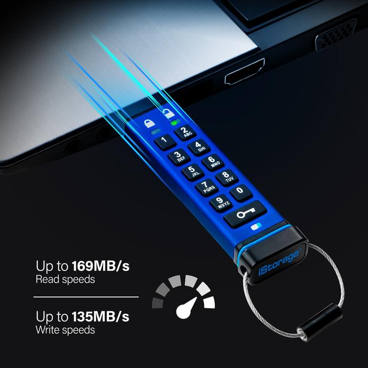 Produktbild iStorage datAshur Pro (8 GB, USB 3.0, USB-A)