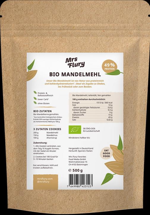 Produktbild Mrs Flury Bio Mandel Protein (500 g)