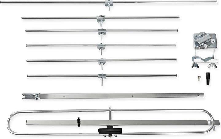 Produktbild Nedis TV Antenne - Max. 13dB Verstärkung - VHF: 174-230 MHz - 50km Reichweite - für Draussen (Parabolantenne, 13 dB, UKW / MW / LW)