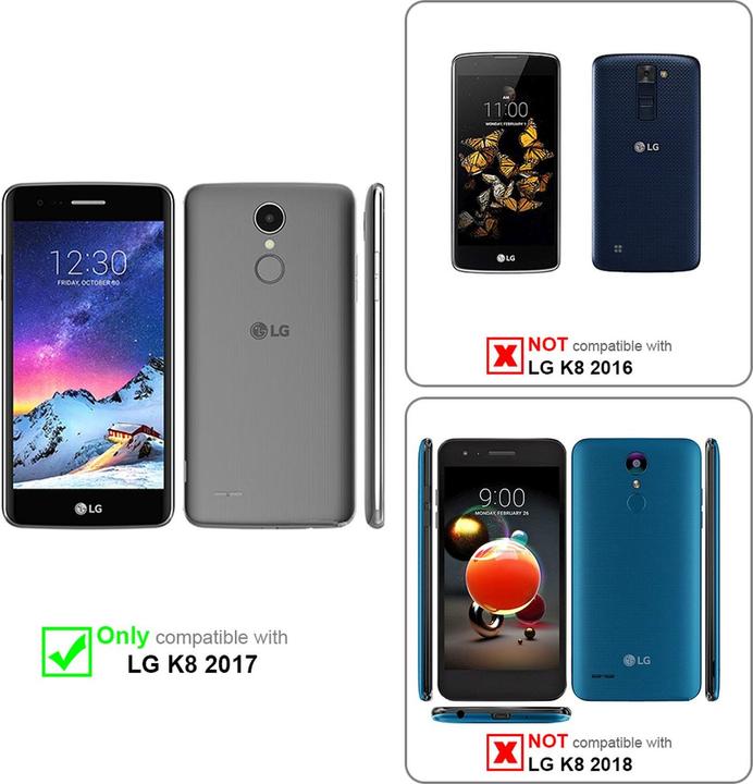 Immagine prodotto Cadorabo Copertina del libro di fiori (LG K8 2017)