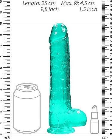 Produktbild RealRock 9" / 22 cm Realistic Dildo with Balls