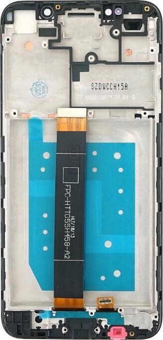 Actual product image OEM Display unit + frame for Huawei Honor 7S black, without logo (Display, Honor 7s)