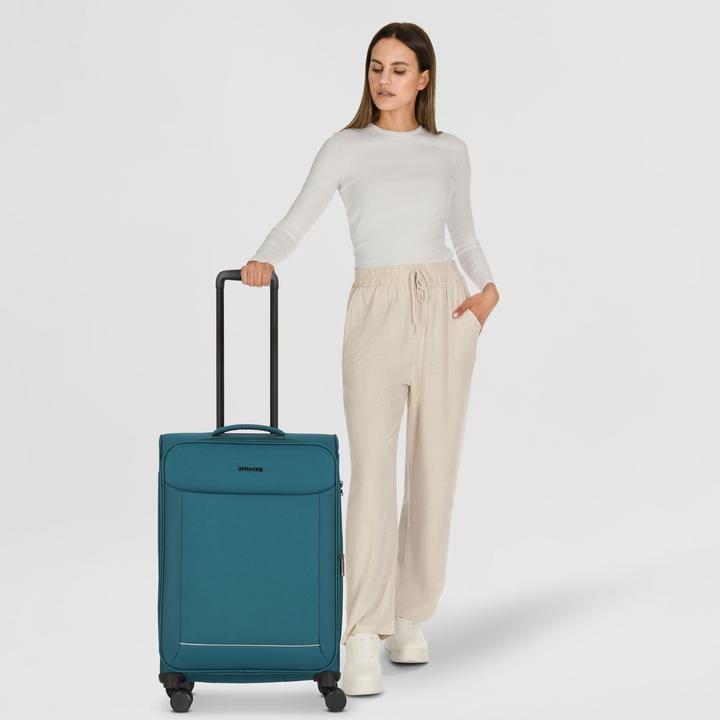 Produktbild Stratic Fresh 4 Rollen Trolley M 65 cm mit Dehnfalte (76 l)