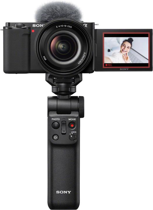 Sony Alpha ZV-E10 Vlog Kit with handle