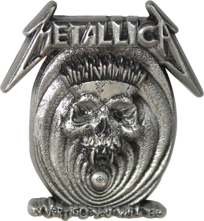 Metallica Abzeichen In Vertigo ZinkLegierung