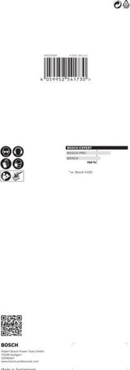 Produktbild Bosch Professional Zubehör EXPERT C470 Schleifpapier mit 8 Löchern für Schwingschleifer, 93 x 230 mm, G 80, 10-tlg. (80)