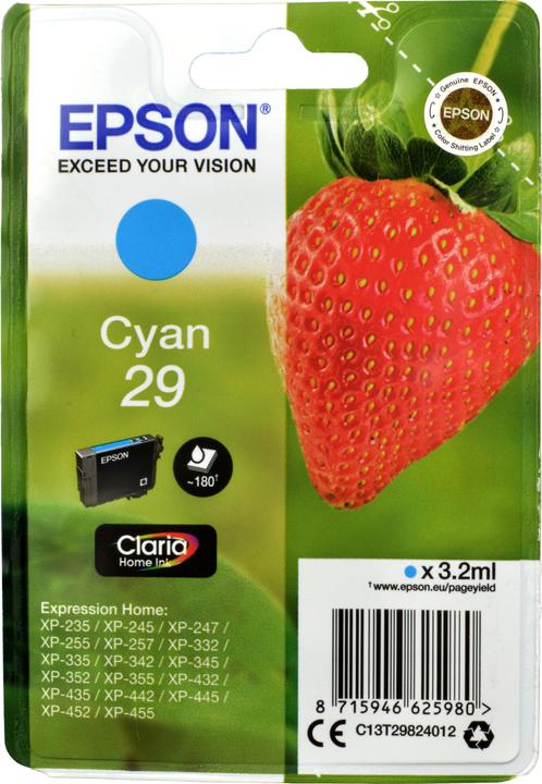 Immagine prodotto Epson 29 Claria Home (C)