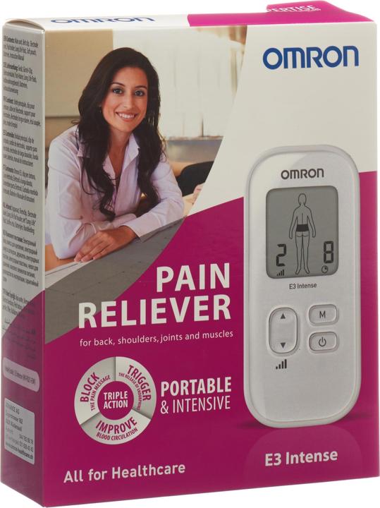 Actual product image Omron E3 Intense