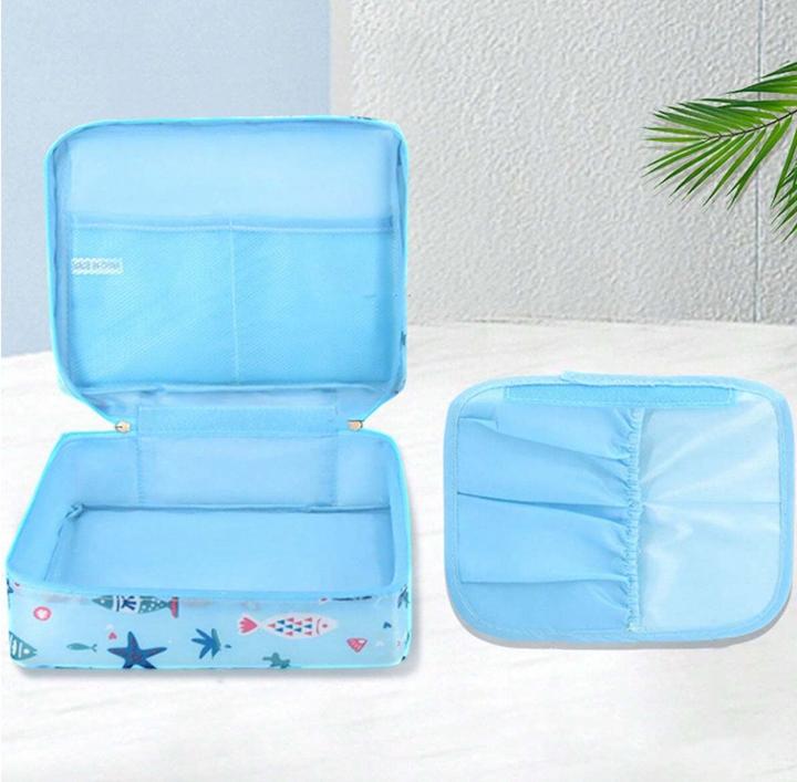 Image du produit Only-Bags.Store Sac cosmétique portable, sac de rangement de voyage de grande capacité, facile à utiliser.