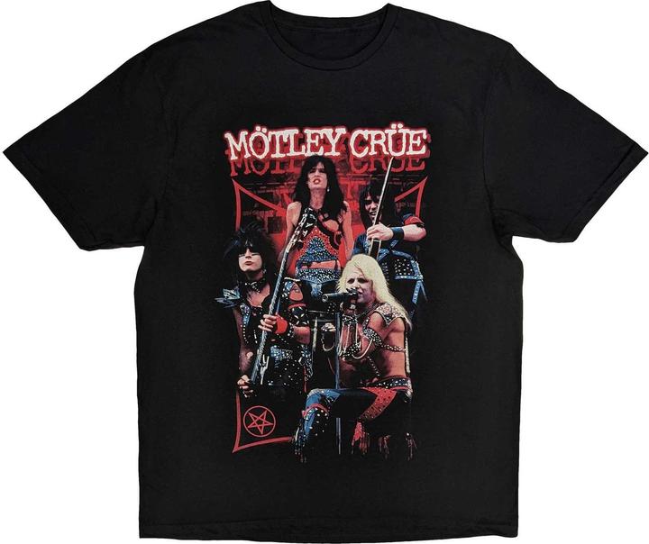 Actual product image Motley Crue Live Montage Red (L)