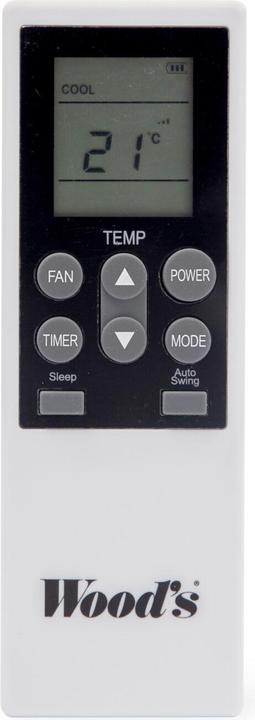 Actual product image Wood's AC Cortina XL 18K (70 m², 18000 BTU/h)