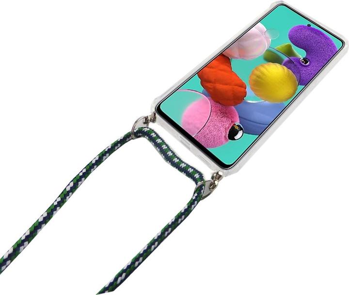 Produktbild König Design Handyhülle für Samsung Galaxy A51 Schutzcase Backcover Bumper Etuis Transparent (Samsung Galaxy A51)