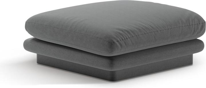 Image du produit Micadoni Pouf, "Torino", 1 Place, 80x80x41 Fabriqué en Europe (Tabouret rembourré)