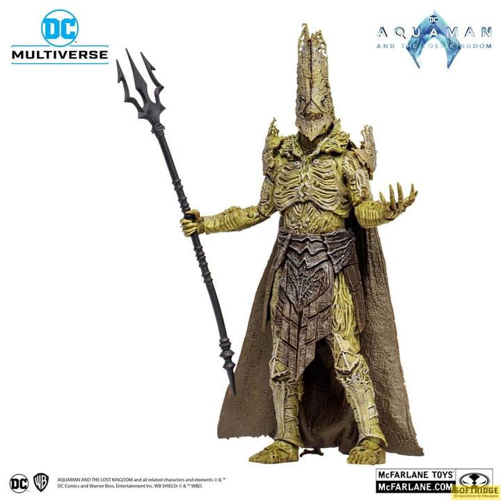 Actual product image McFarlane Aquaman and the Lost Kingdom DC Multiverse Action Figure King Kordax 18 cm