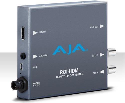 Actual product image AJA ROI-HDMI HDMI to 3G-SDI/HD-SDI/SDI converter