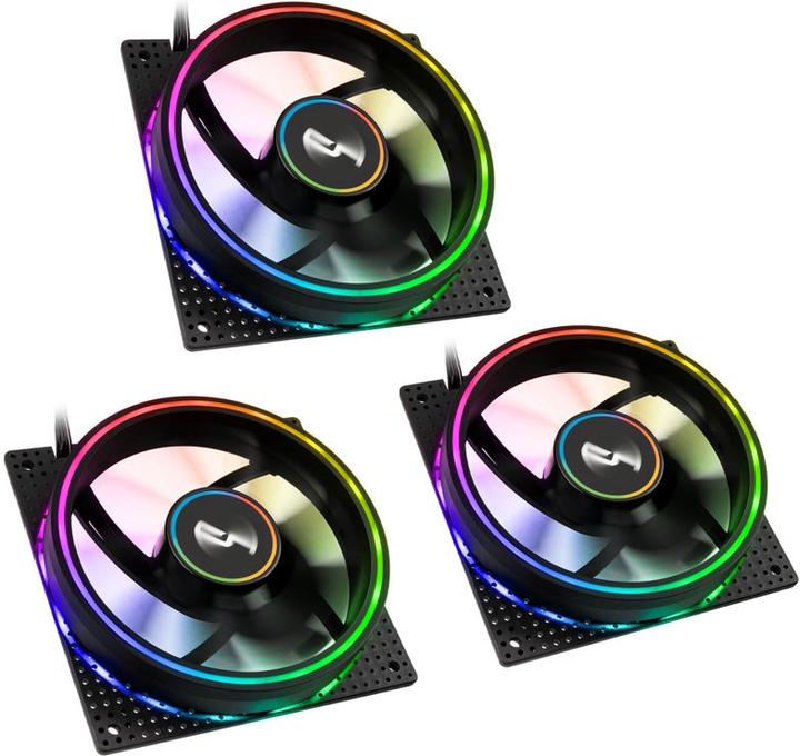 Image du produit Cryorig Ventilateur Crona S PWM, ARGB, pack de 3 (120 mm, 3 x)
