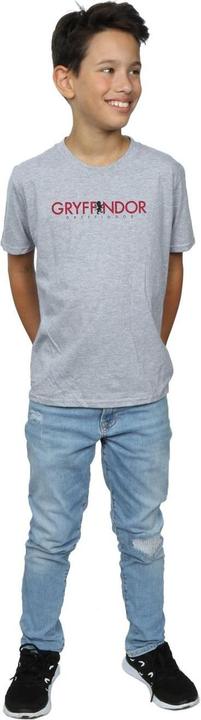 Actual product image Boys Gryffindor Text T-Shirt (152, 158)
