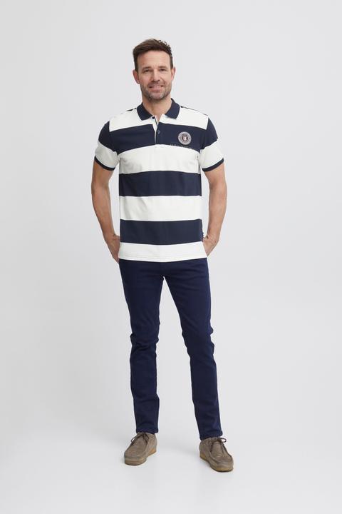 Immagine prodotto FQ1924 FQPeter polo a righe con stemma 21900639 (XL)