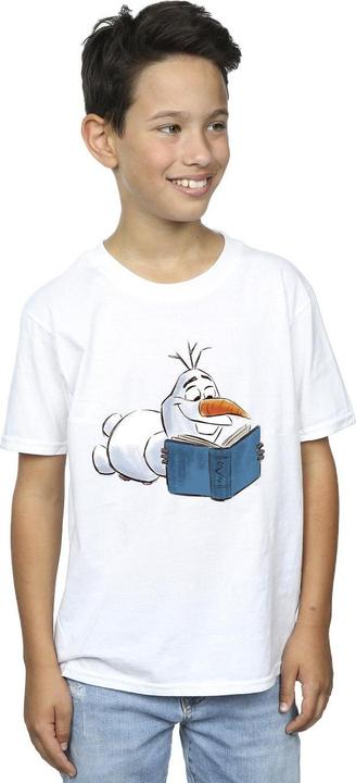 Image du produit Disney - T-shirt FROZEN OLAF READING - Garçon (152, 158)