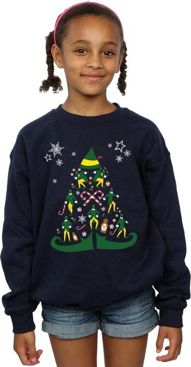 Immagine prodotto Elf Christmas Tree Felpa Ragazze (152, 158)