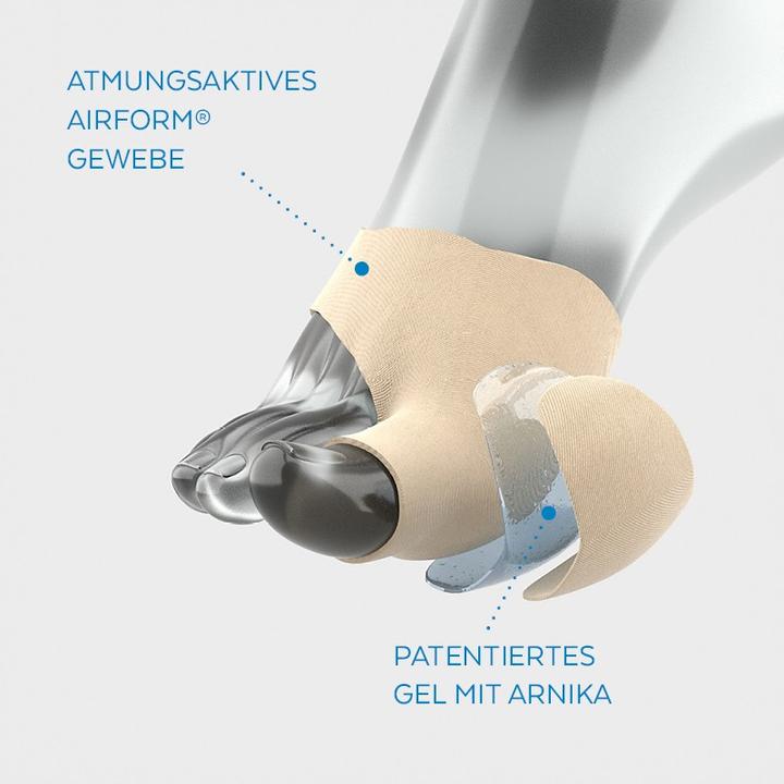 Produktbild Poderm Doppelschutz für Hallux Valgus Ballenzeh & Fusssohlenschmerzen (Fussdeodorant & -puder, 202.50 ml)