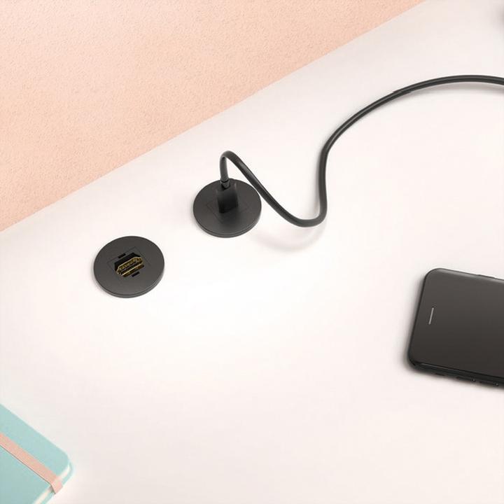 Produktbild Bachmann MINI PIX - Moduleinsatzadapter - Schwarz (Kabel Zubehör)