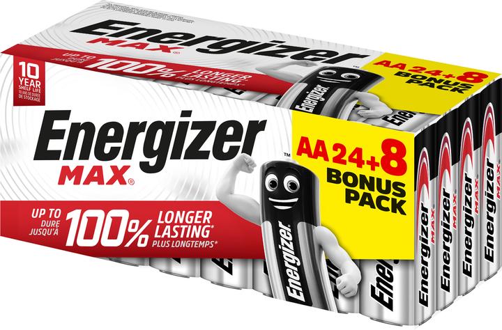 Produktbild Energizer Max (32 Stk., AA)
