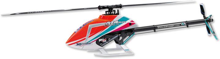 Image du produit OMP Hobby Hélicoptère M4 Max Combo Orange, en kit