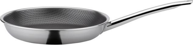Immagine prodotto Spring Cut Resist Pure Bratpfanne (28 cm, Padella per friggere, Acciaio inossidabile)