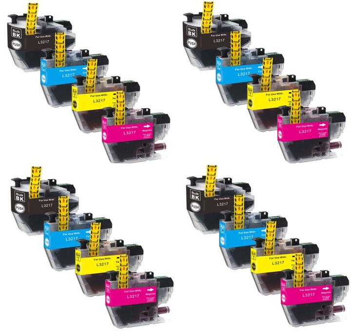 Image du produit Hermex Cartouche d'encre compatible pour Brother MFC-J6930DW (M, CF, C, Y)