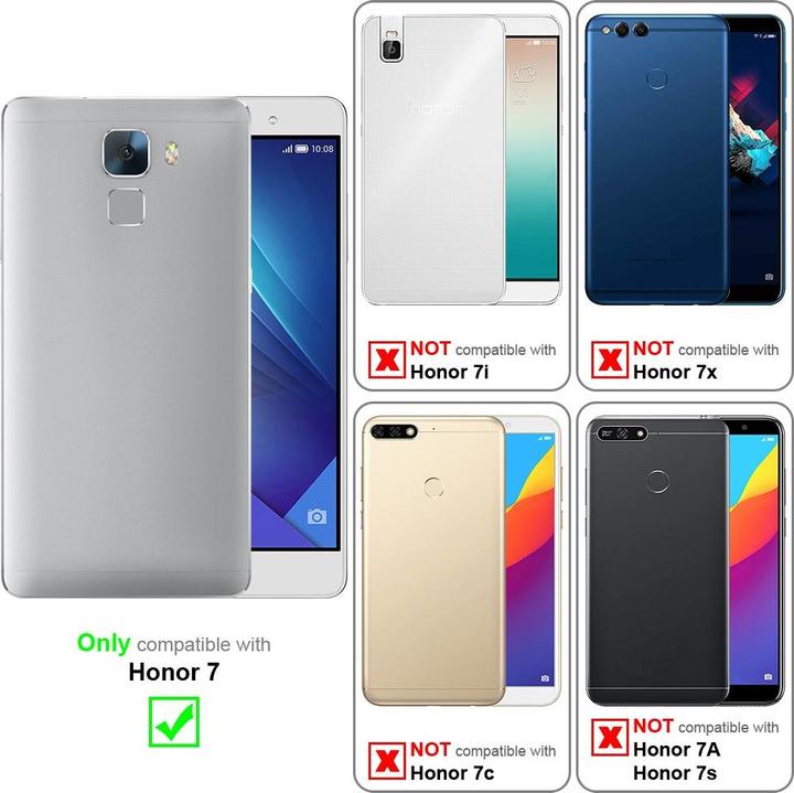 Actual product image Cadorabo Case for Honor 7 with belt clip (Honor 7)