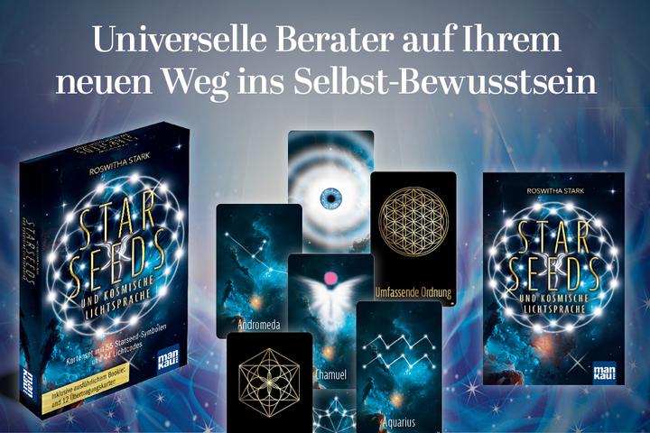 Produktbild Starseeds und kosmische Lichtsprache, mit 1 Buch (Deutsch, Roswitha Stark, 2024)