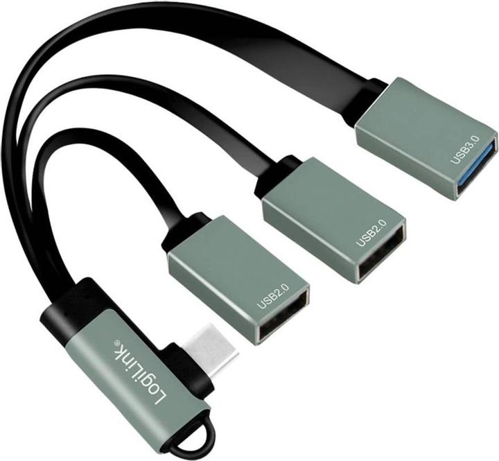 Produktbild LogiLink USB-C-Hub (USB-C, 3 Ports)
