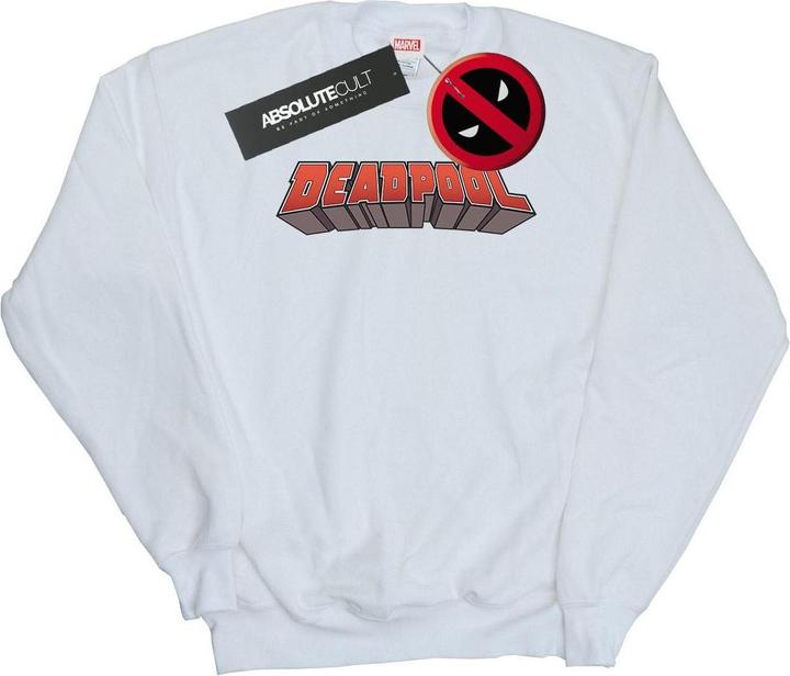 Produktbild Deadpool Text Logo Sweatshirt (L)