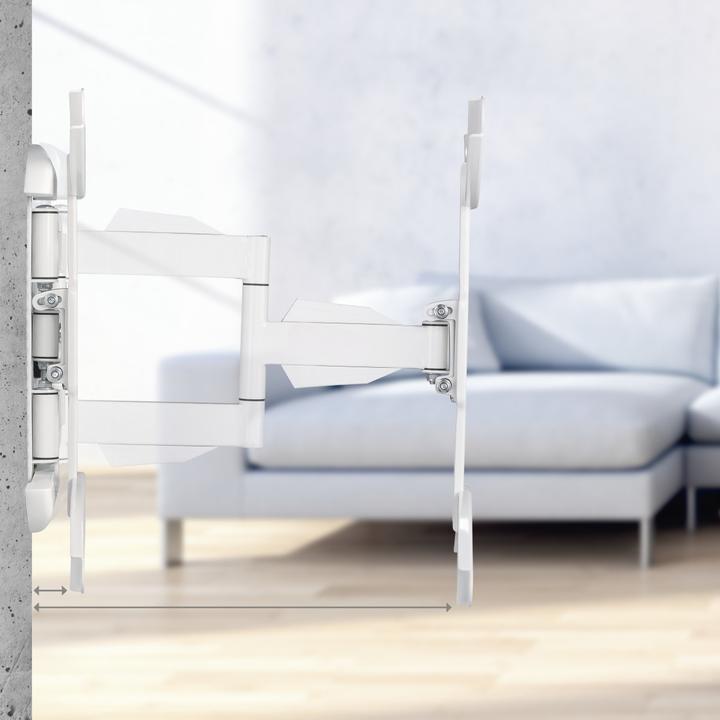 Actual product image Hama TV wall bracket, swivel, tilt, extendable, 165 cm (65") up to 35 kg (Wall, 65", 35 kg)