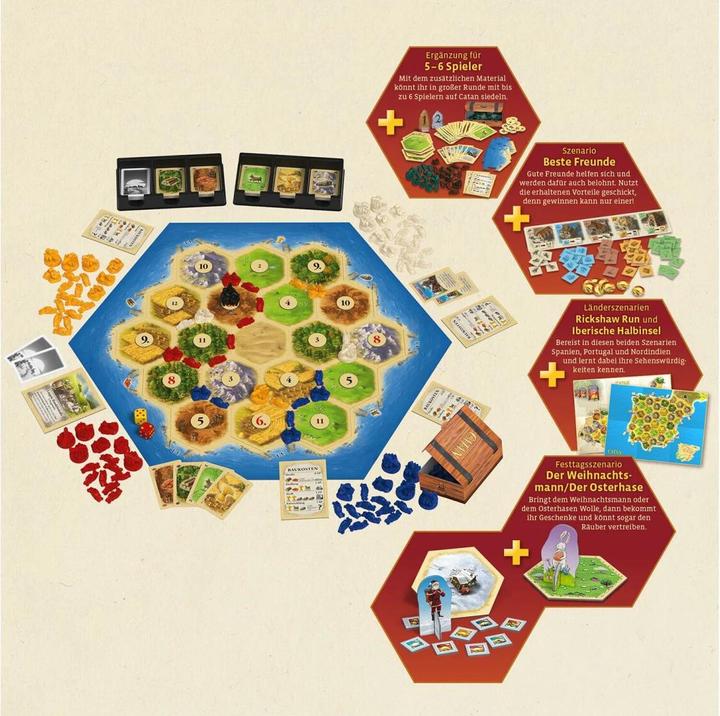 Actual product image Kosmos Catan - Big Box (German)
