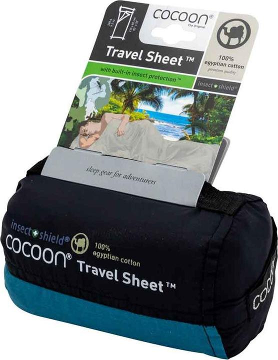 Actual product image Cocoon travel sheet (210 cm)