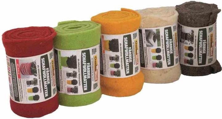 Actual product image GardenWool Sheep's wool mat