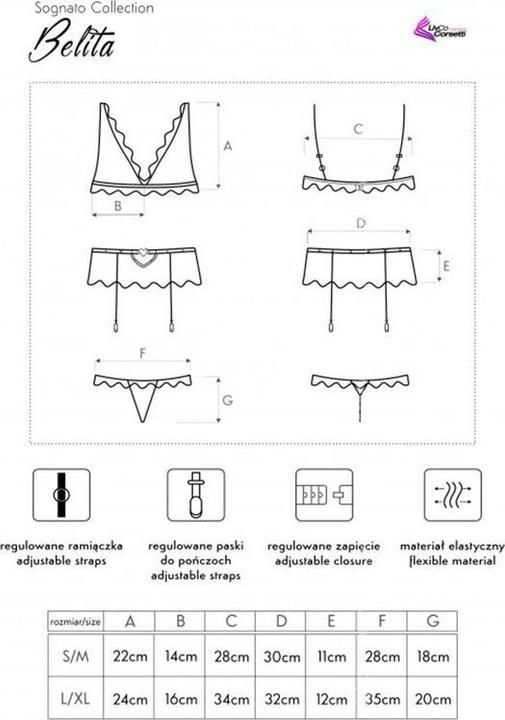 Actual product image Livia Corsetti Sexy set model 71708 (L, XL)