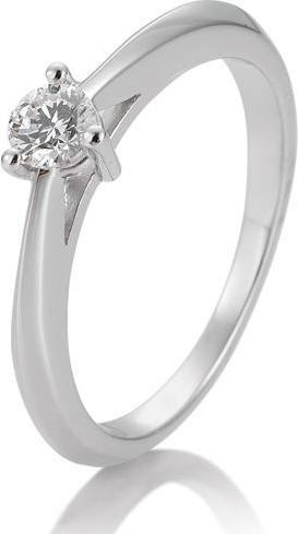 Produktbild Breuning Verlobungsring 3er Krappe (57, 585/14 K Gold)
