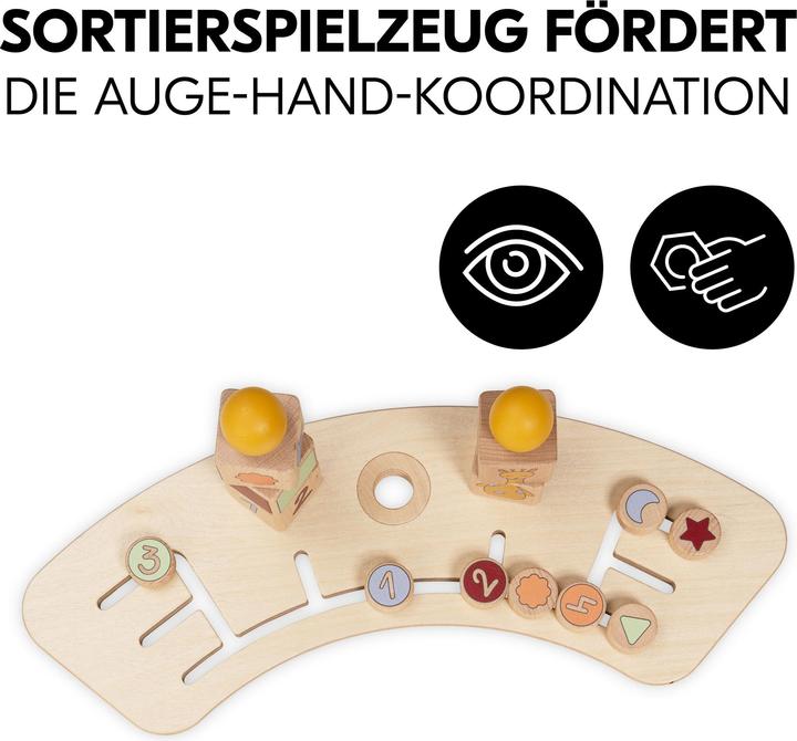 Produktbild Hauck Alpha Play Sorting Set Giraffe white