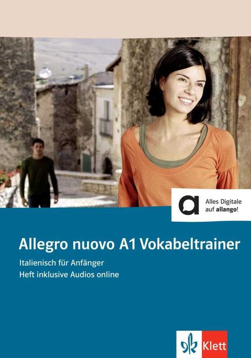 Produktbild Allegro nuovo A1 Vokabeltrainer. Heft inklusive Audios für Smartphone/Tablet (Deutsch, Ernst Klett Sprachen, 2018)