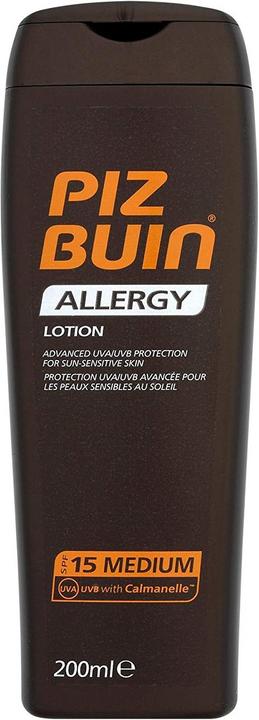 Actual product image Piz Buin Allergy (Sun lotion, SPF 15, 200 ml)