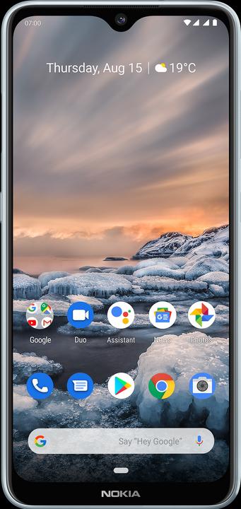 Actual product image Nokia 7.2 (64 GB, Ice, 6.30", Dual SIM + SD, 48 Mpx, 4G)