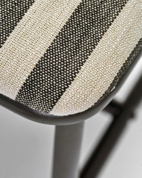 Image du produit House Doctor Tabouret, HDToda, noir/blanc cassé