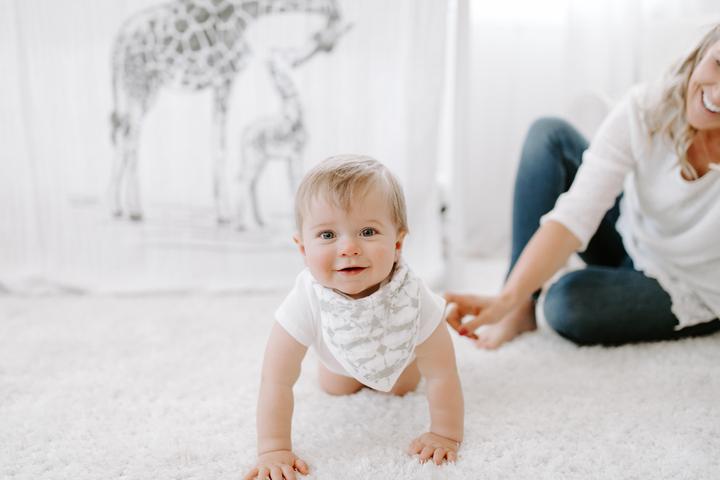 Actual product image aden + anais bandana bib (0 months)