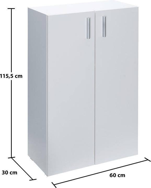 Image du produit Casaria Bibliothèque (115.5 x 60 x 31 cm)